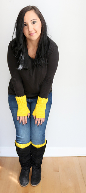 Margo Gloves & Boot Cuff Set