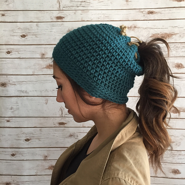 Messy Bun Open Top Nikki Runner's Hat & Dread Band