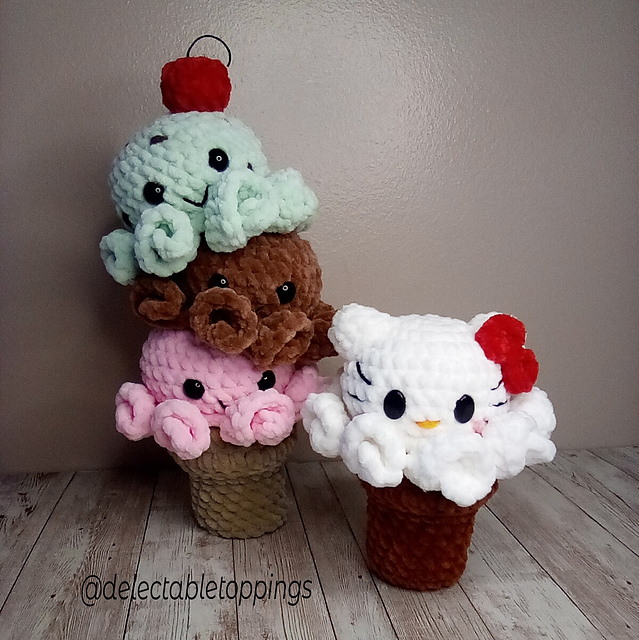 Octopice-cream with kitty mod