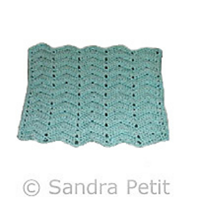 Preemie DC Ripple Afghan