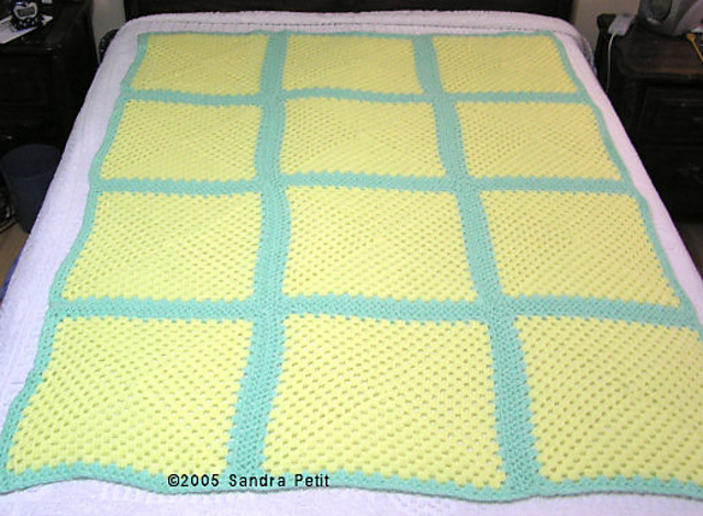 Lacy Granny Afghan
