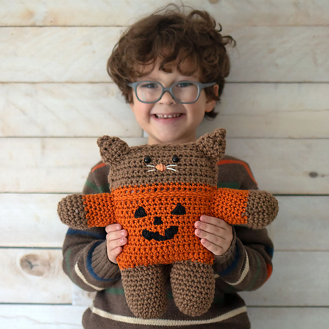 Plush Halloween Cat