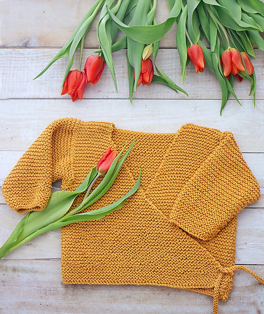 Easy Baby Wrap Sweater