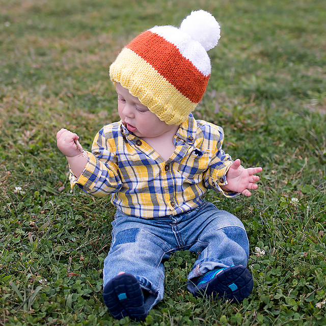 Baby Candy Corn Hat