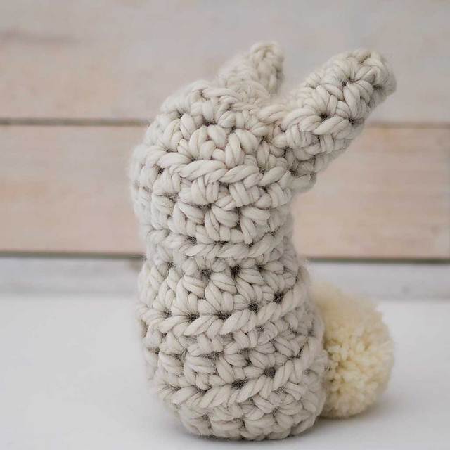 One Square Stuffed Bunny