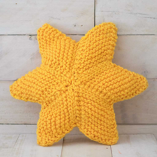 Flat Knit Plush Star