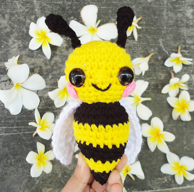 Queen Bee Fridge Magnet