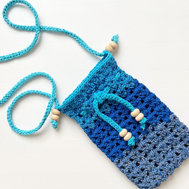 Crochet Cellphone Velma Purse