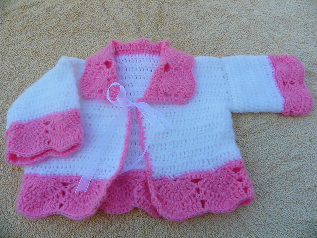 CUP38 Baby Chevron Edge To Edge Jacket