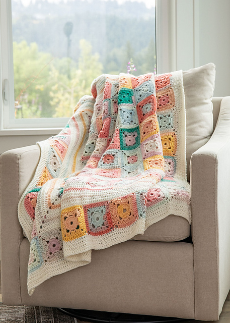 Cozy Kaleidoscope Throw