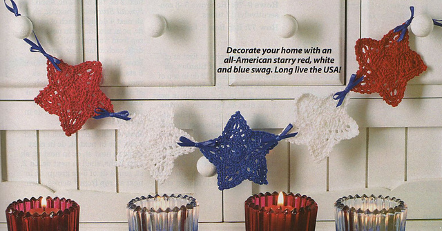 Patriotic Star Swag