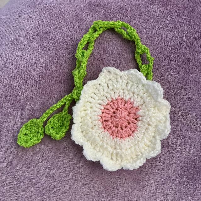 Flower Style Handbag