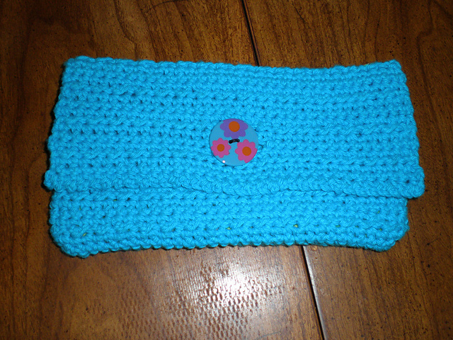 Crocheted Clutch