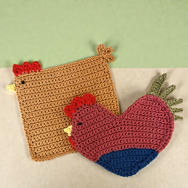 Chicken & Rooster Trivets