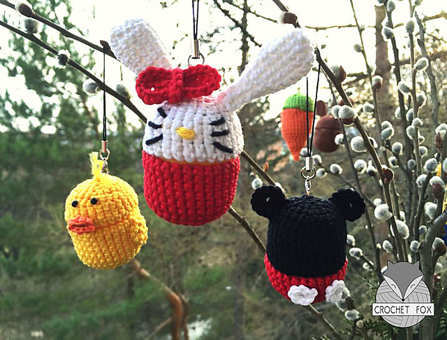 Hello Kitty Bunny and Mickey Mouse