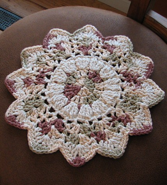 Cotton Candy Dishcloth