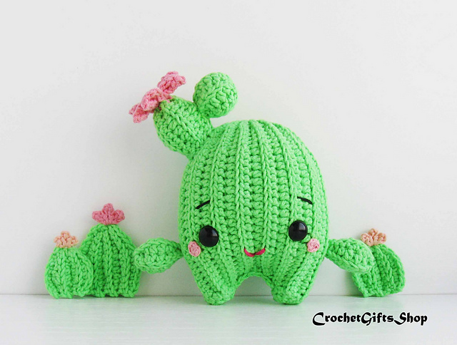 Cute Amigurumi Cactus