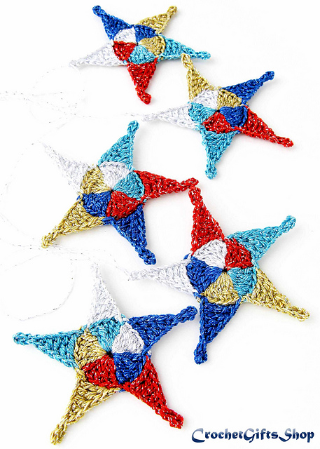Christmas Star Ornaments (2)