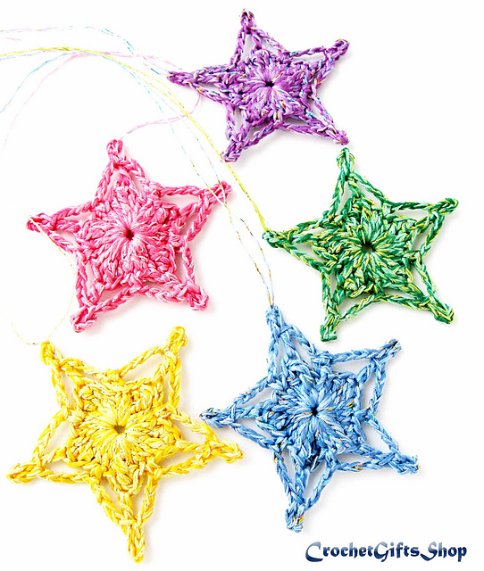 Christmas Star Ornaments (9)