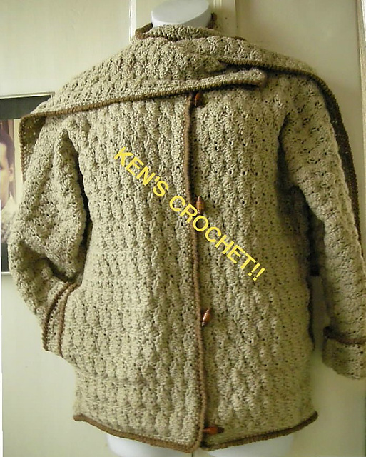Vertical Shell Stitch Jacket
