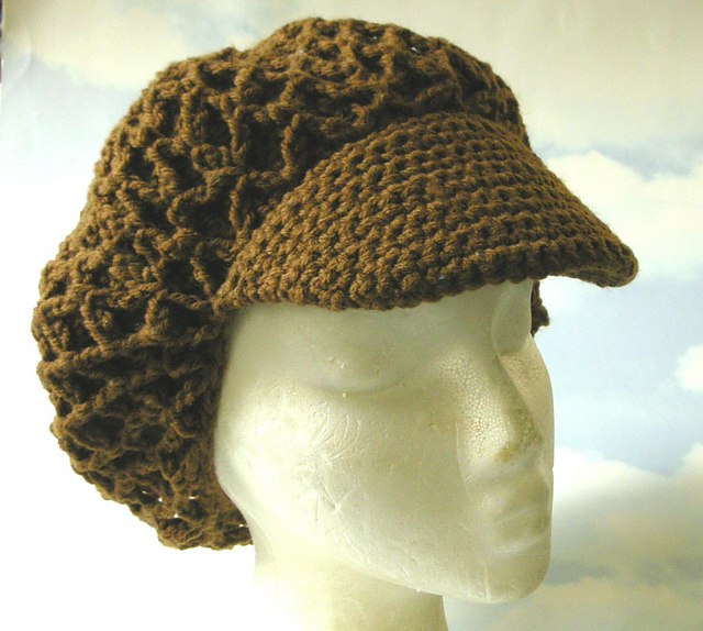 Reversible Mesh St Newsboy Cap
