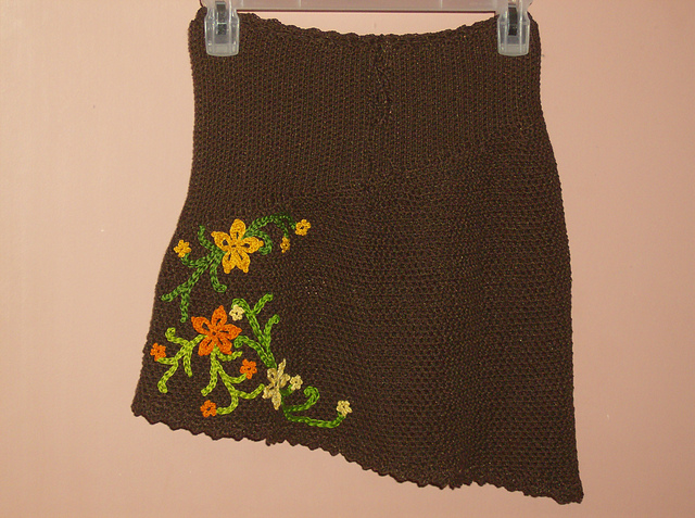 Tropical Asymetrical Skirt