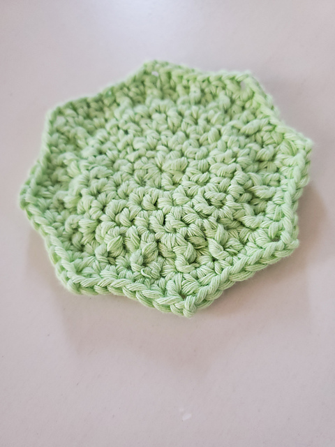 Holiday Candy Face Scrubby
