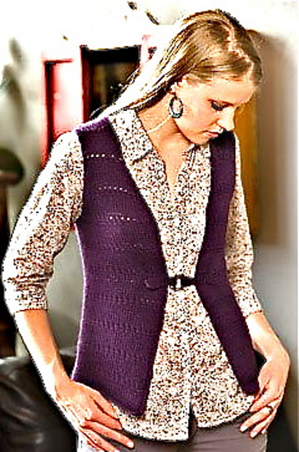 Purple Smoothie Vest
