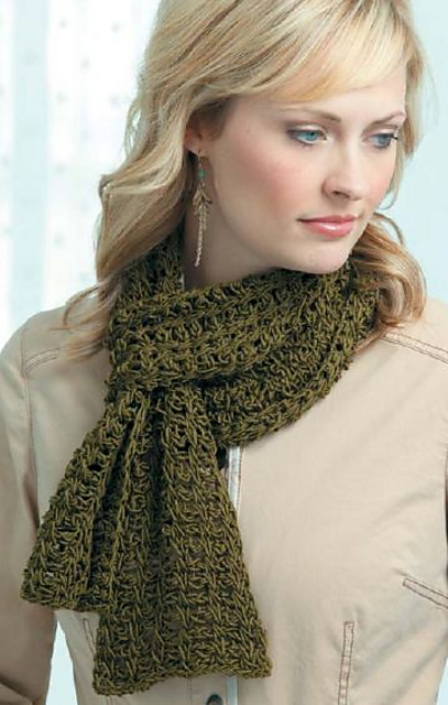 Tunisian Scarf
