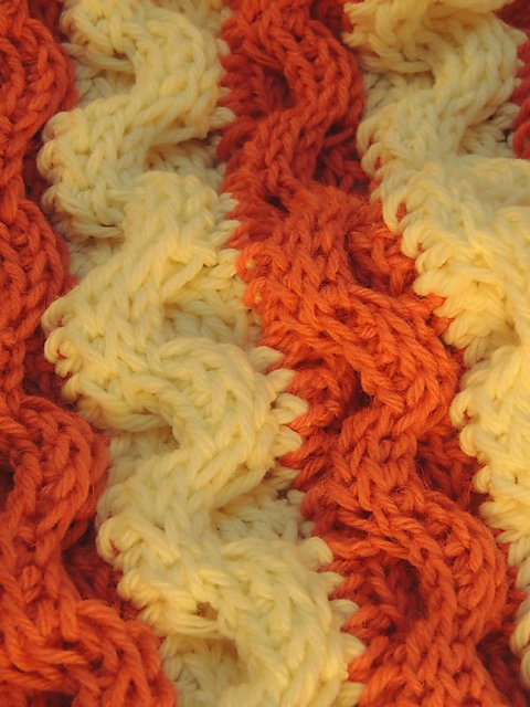 Creamsicle Cowl