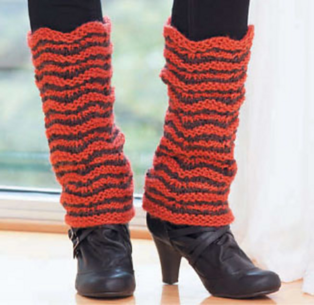 Wavy Leg Warmers