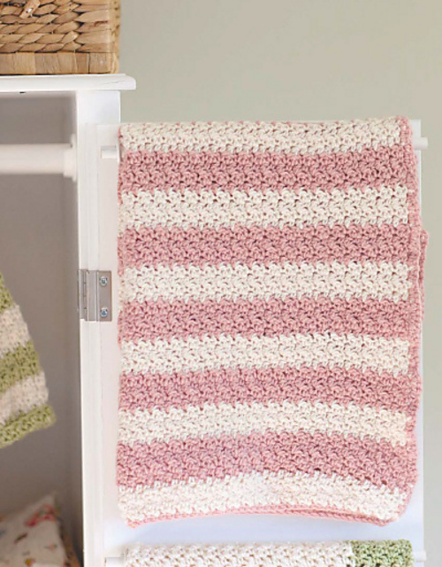 Striped Baby Blanket