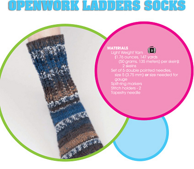 Openwork Ladders Socks