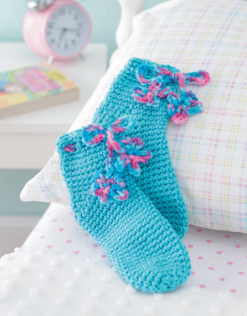 Gathered Anklets for Girls