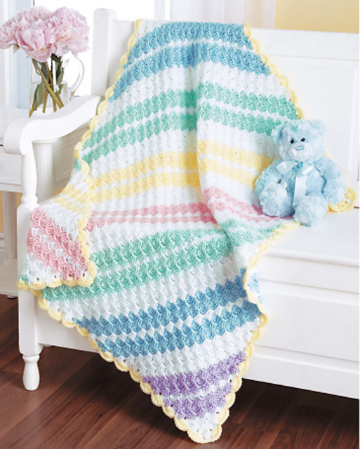Baby Diagonal Blanket
