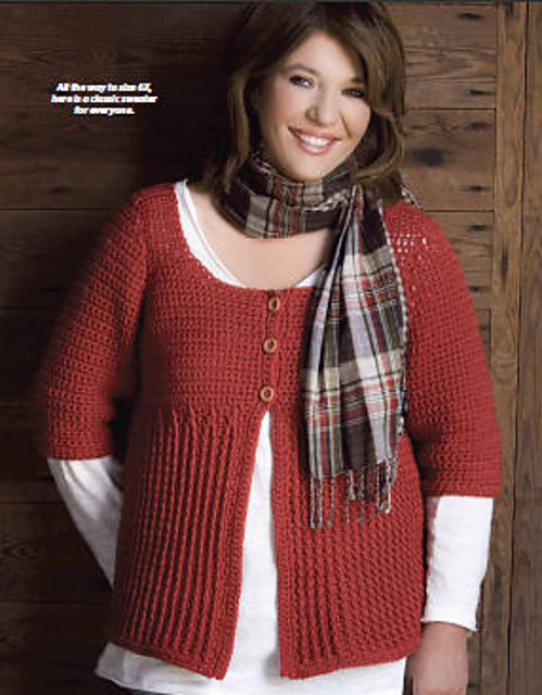 Rib Stitch Cardigan