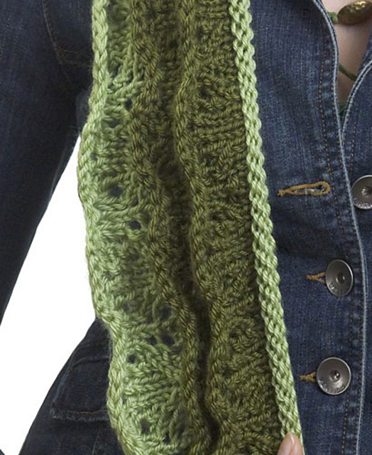 Knit Layered Scarf
