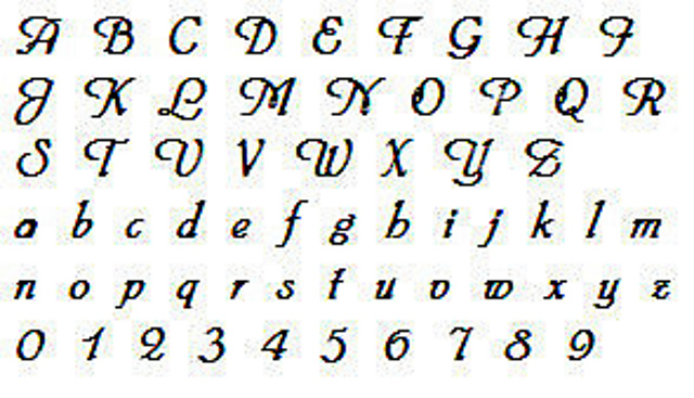 Fancy Alphabet Graphs