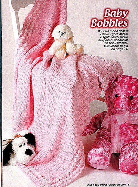 Baby Bobbles Baby Afghan