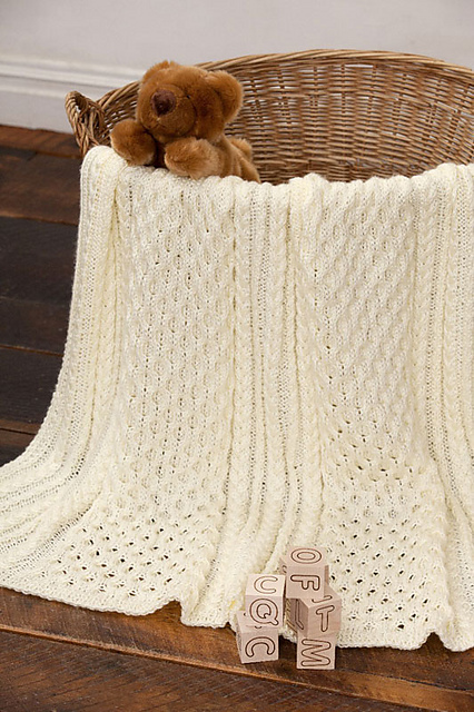 Irish Eyes Baby Blanket