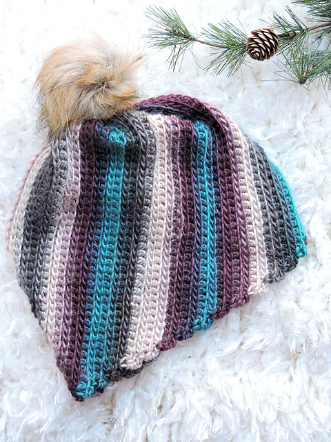 Unforgettable Spiral Beanie