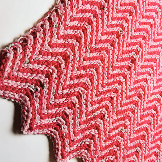 Ripple Candy Baby Blanket