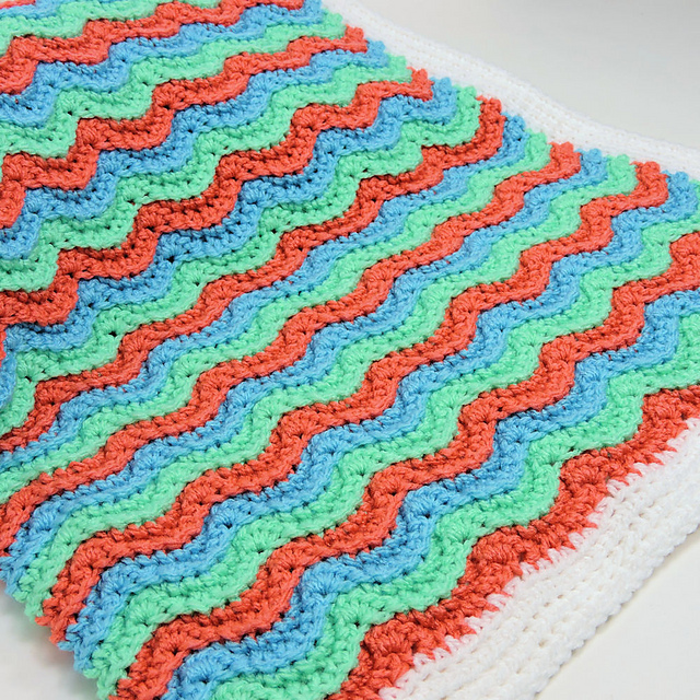 Wavy Hugs Baby Blanket