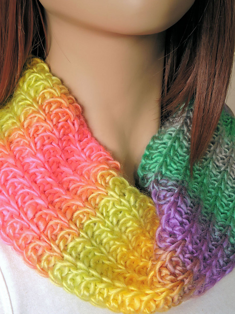One Skein Fiesta Cowl