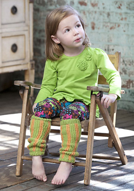 Tulip Knit Toddler Legwarmers