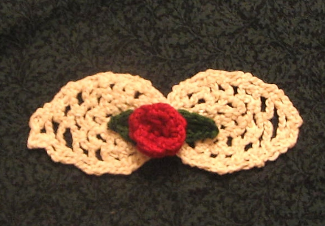 Scarlet Rose Pineapple Pin