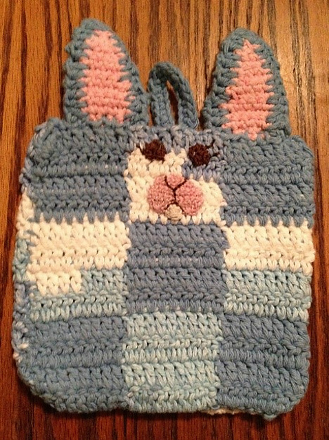 Bunny Potholder/Hot Pad
