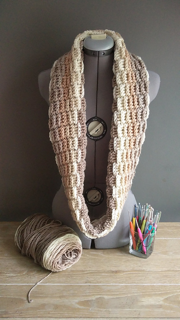 Basket Weave Cowl