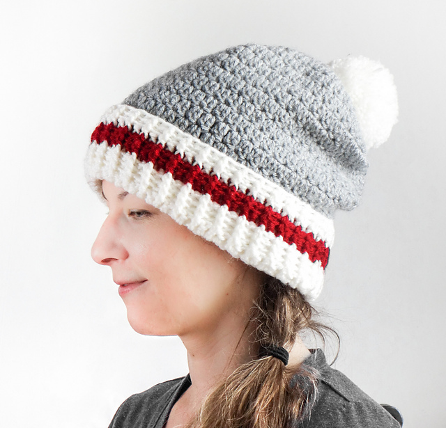 Canadian socks hat
