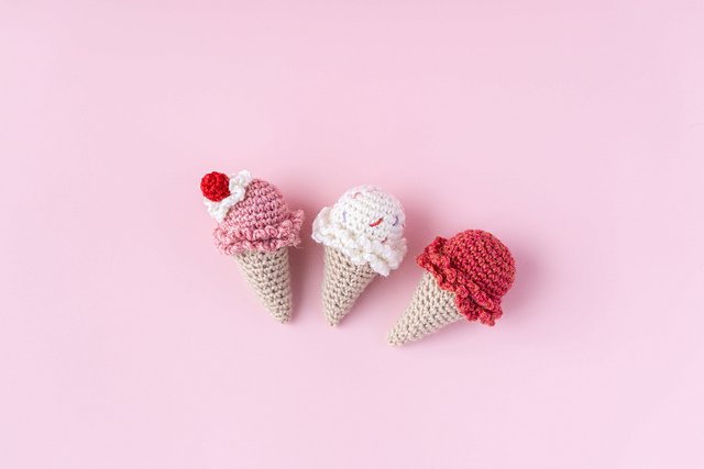The mini ice cream cone